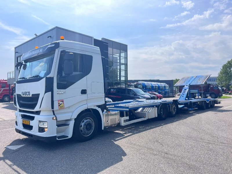 Iveco Stralis 460 6X2 EURO 6 + GS MEPPEL - TRUCK-TRANSPORTER - Автовоз камион: снимка 3 Iveco Stralis 460 6X2 EURO 6 + GS MEPPEL - TRUCK-TRANSPORTER - Автовоз камион: снимка 3