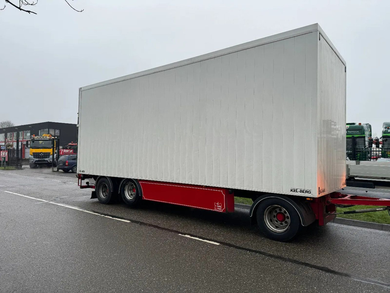 Kel-Berg D24B3 - 3 AXLE BPW + ZEPRO ZHD 250-155 MA - Затворена каросерия ремарке: снимка 1 Kel-Berg D24B3 - 3 AXLE BPW + ZEPRO ZHD 250-155 MA - Затворена каросерия ремарке: снимка 1