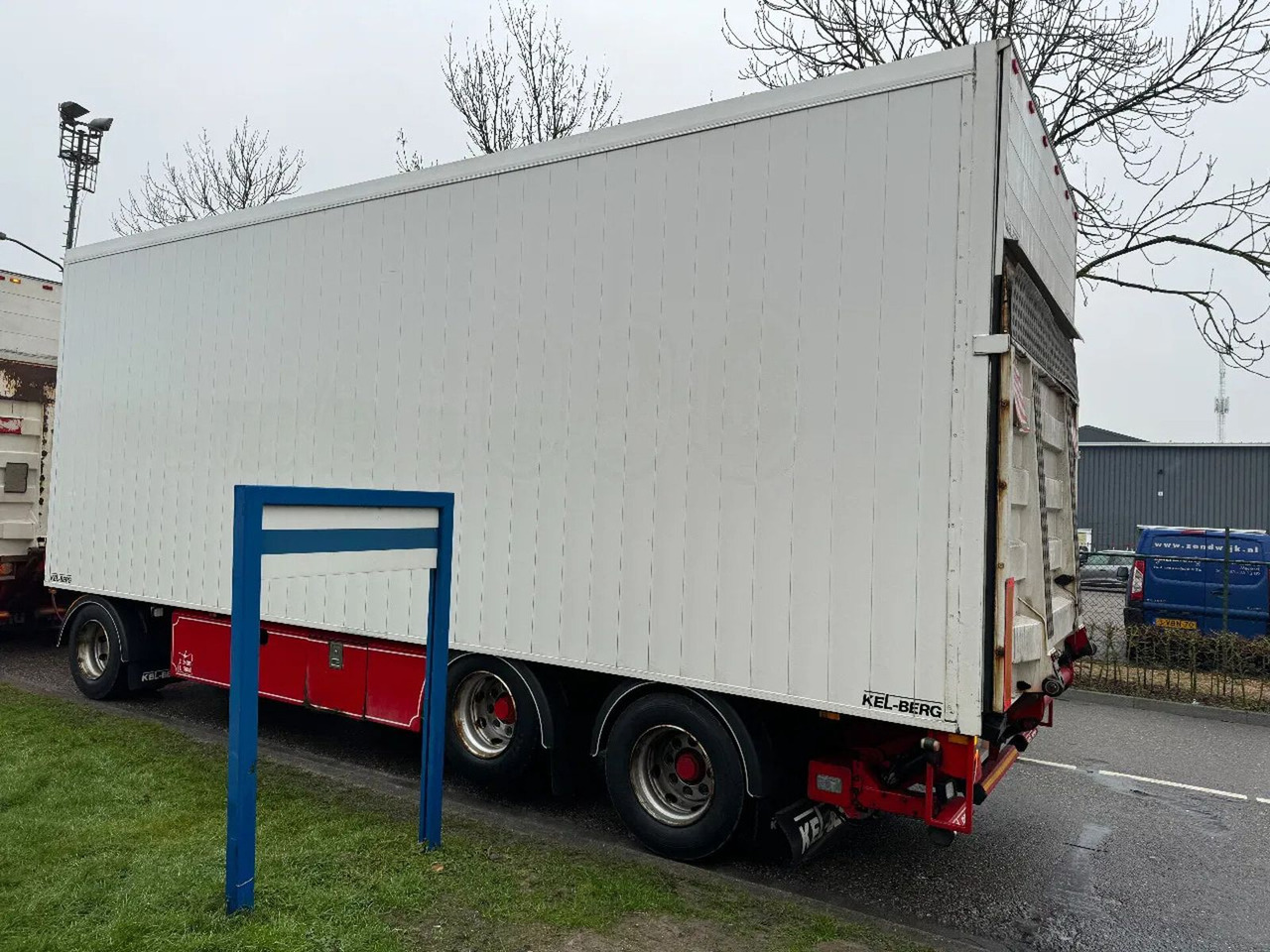 Kel-Berg D24B3 - 3 AXLE BPW + ZEPRO ZHD 250-155 MA - Затворена каросерия ремарке: снимка 5 Kel-Berg D24B3 - 3 AXLE BPW + ZEPRO ZHD 250-155 MA - Затворена каросерия ремарке: снимка 5