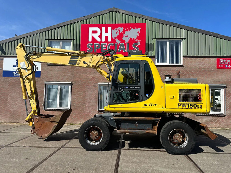 Komatsu PW150ES-6K CE - Колесен багер: снимка 1 Komatsu PW150ES-6K CE - Колесен багер: снимка 1