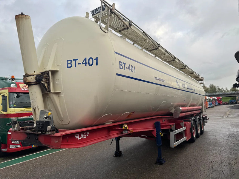 LAG O-3-39 - 61.000 LITER - TIPPER BULK - 3 AXLE - BPW - Полуремарке цистерна: снимка 2 LAG O-3-39 - 61.000 LITER - TIPPER BULK - 3 AXLE - BPW - Полуремарке цистерна: снимка 2