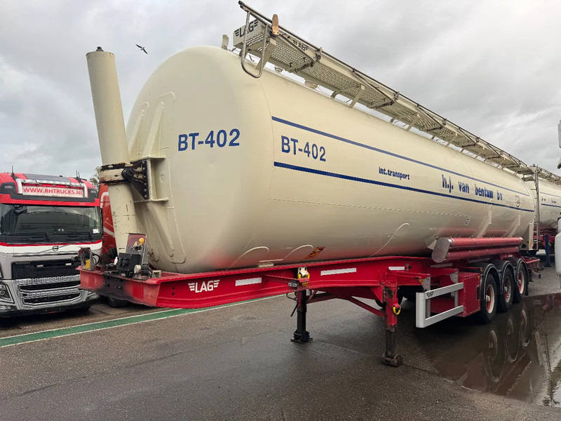 LAG O-3-39 - 61.000 LITER - TIPPER BULK - 3 AXLE - BPW - Полуремарке цистерна: снимка 1 LAG O-3-39 - 61.000 LITER - TIPPER BULK - 3 AXLE - BPW - Полуремарке цистерна: снимка 1