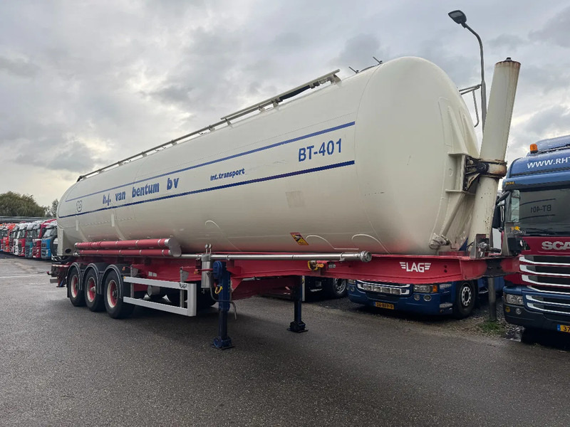 LAG O-3-39 - 61.000 LITER - TIPPER BULK - 3 AXLE - BPW - Полуремарке цистерна: снимка 1 LAG O-3-39 - 61.000 LITER - TIPPER BULK - 3 AXLE - BPW - Полуремарке цистерна: снимка 1