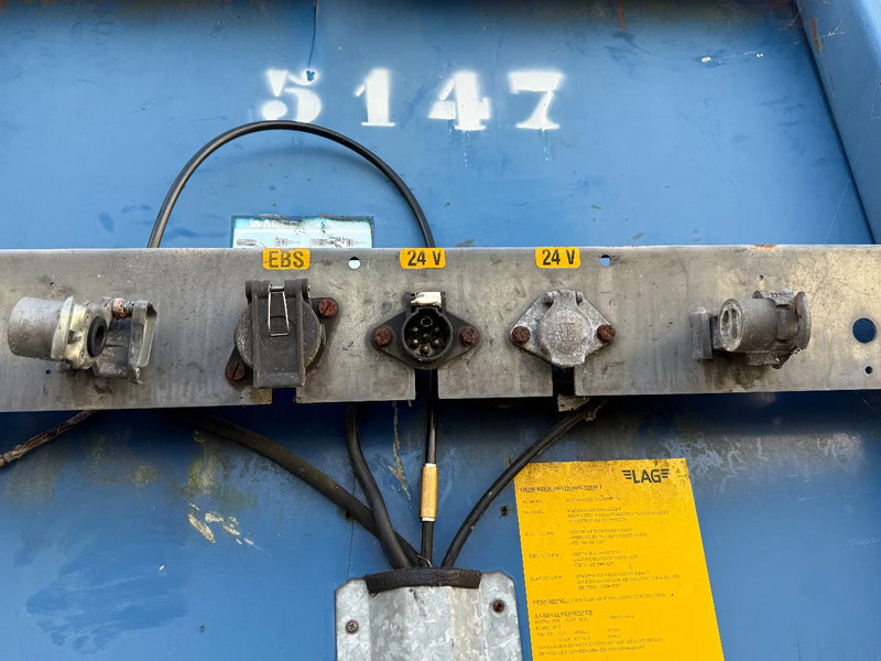 Бордово полуремарке/ Платформа LAG O-3-40 01: снимка 6