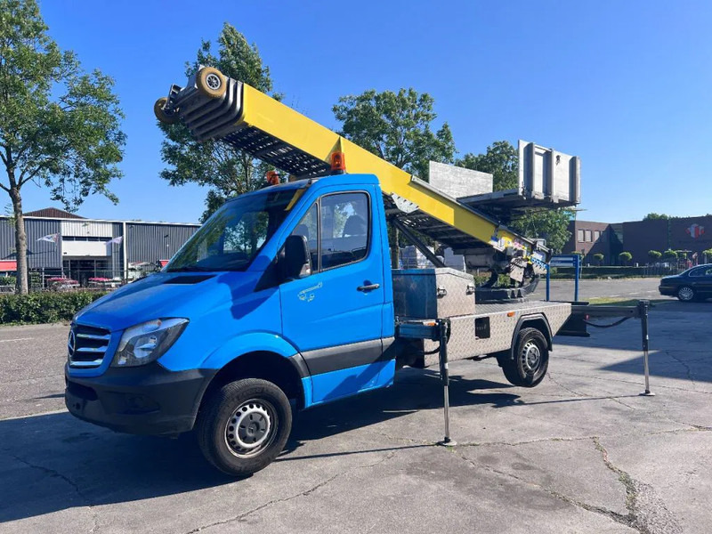Mercedes-Benz Sprinter 314 EURO 6 + BOCKER 25m LIFT - Лекотоварен автомобил: снимка 1 Mercedes-Benz Sprinter 314 EURO 6 + BOCKER 25m LIFT - Лекотоварен автомобил: снимка 1