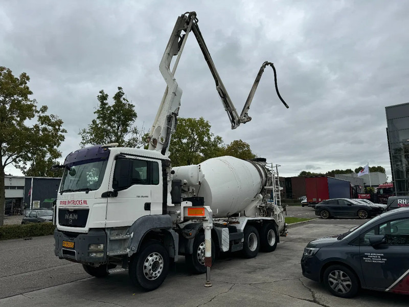 MAN TGS 35.400 8X4 PUTZMEISTER PUMP 21-3 + LIEBHERR MIXER - Бетон помпа: снимка 1 MAN TGS 35.400 8X4 PUTZMEISTER PUMP 21-3 + LIEBHERR MIXER - Бетон помпа: снимка 1