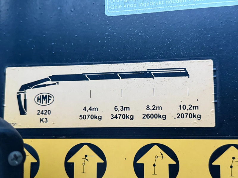 MAN TGS 35.480 8X4 + HMF 2420-K3 REMOTE + TIPPER - Самосвал камион, Камион с кран: снимка 5 MAN TGS 35.480 8X4 + HMF 2420-K3 REMOTE + TIPPER - Самосвал камион, Камион с кран: снимка 5