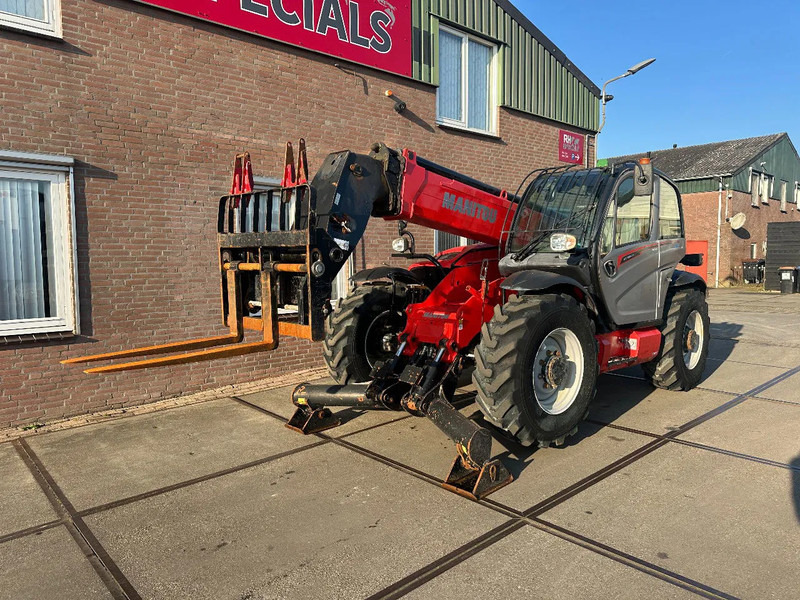 Телескопичен товарач Manitou MT1335h EASY 75D, AUXILIARY HYDRAULIC PLUMBING,: снимка 6