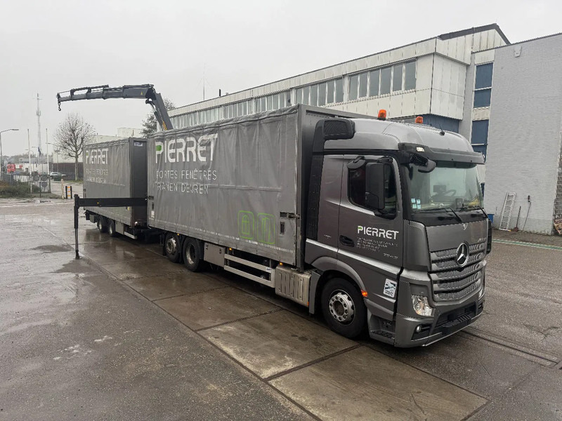 Mercedes-Benz Actros 2645 PALFINGER PK 19 + REMOTE CONTROL + ROYEN HANGER COMPLETE 2017! - Камион с кран: снимка 2 Mercedes-Benz Actros 2645 PALFINGER PK 19 + REMOTE CONTROL + ROYEN HANGER COMPLETE 2017! - Камион с кран: снимка 2