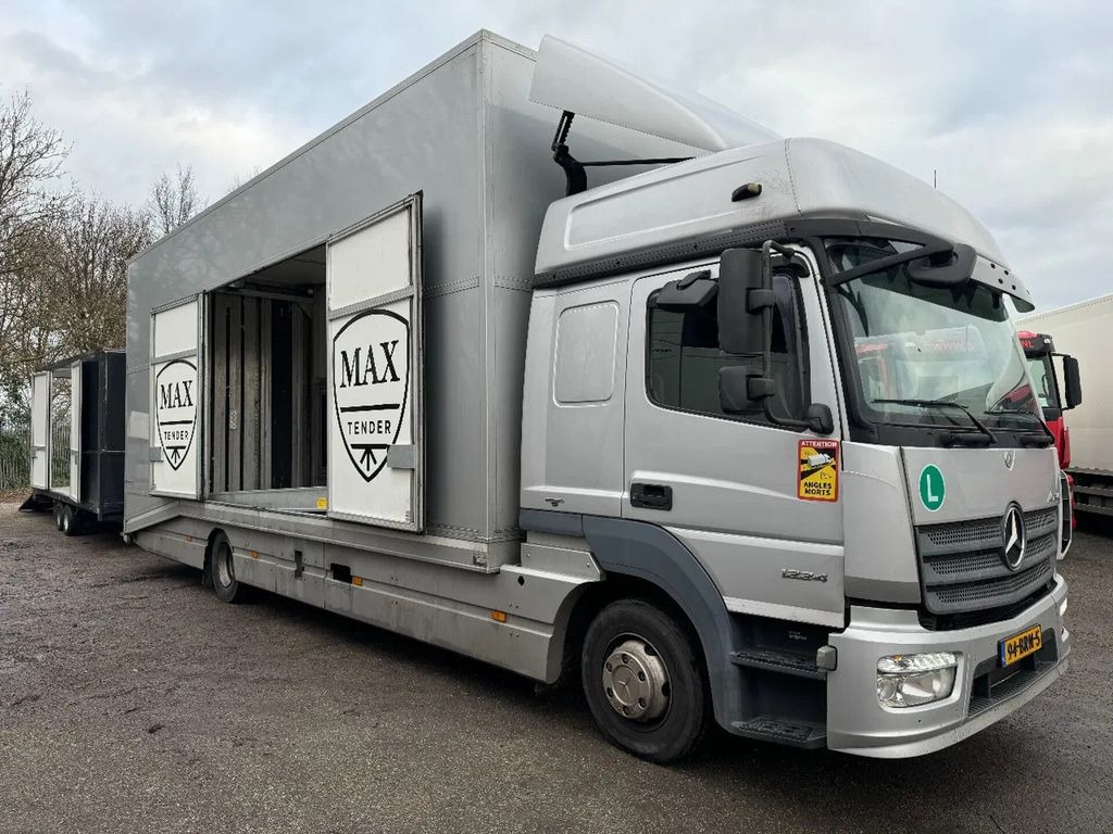 Mercedes-Benz Atego 1224 4X2 MOETEFINDT + MOETEFINDT HANGER + - Автовоз камион: снимка 3 Mercedes-Benz Atego 1224 4X2 MOETEFINDT + MOETEFINDT HANGER + - Автовоз камион: снимка 3