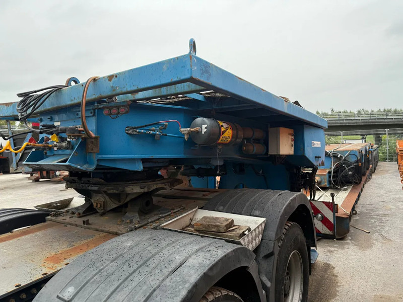 Нискорамна площадка полуремарке Nicolas 5+3 REMOTE CONTROLE, 116 TON GVW: снимка 12