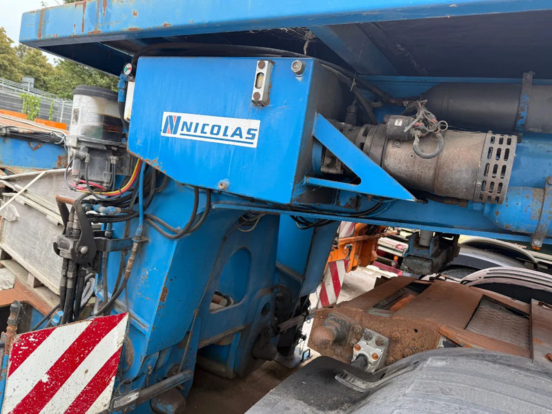 Нискорамна площадка полуремарке Nicolas 5+3 REMOTE CONTROLE, 116 TON GVW: снимка 11