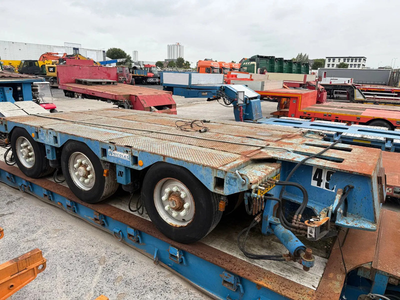 Nicolas 5+3 REMOTE CONTROLE, 116 TON GVW - Нискорамна площадка полуремарке: снимка 5 Nicolas 5+3 REMOTE CONTROLE, 116 TON GVW - Нискорамна площадка полуремарке: снимка 5