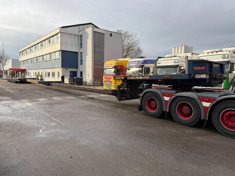 Nooteboom MC0 105-08V, 2 EXTENDABLE 12.35 + 12,05 8 AXLE, 2 LIFT AXLES, 7 AXLE STEERING, REMOTE CONTROLE - Нискорамна площадка полуремарке: снимка 1 Nooteboom MC0 105-08V, 2 EXTENDABLE 12.35 + 12,05 8 AXLE, 2 LIFT AXLES, 7 AXLE STEERING, REMOTE CONTROLE - Нискорамна площадка полуремарке: снимка 1