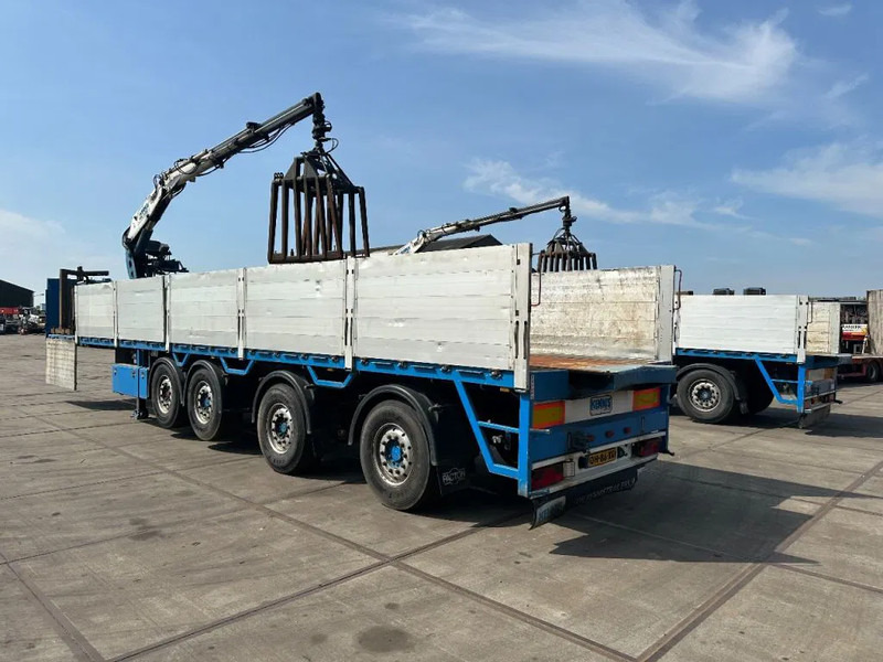 Pacton 4 X 4 ASSIGE MET KENNIS 14000 ROLLER KRAAN - Бордово полуремарке/ Платформа: снимка 2 Pacton 4 X 4 ASSIGE MET KENNIS 14000 ROLLER KRAAN - Бордово полуремарке/ Платформа: снимка 2
