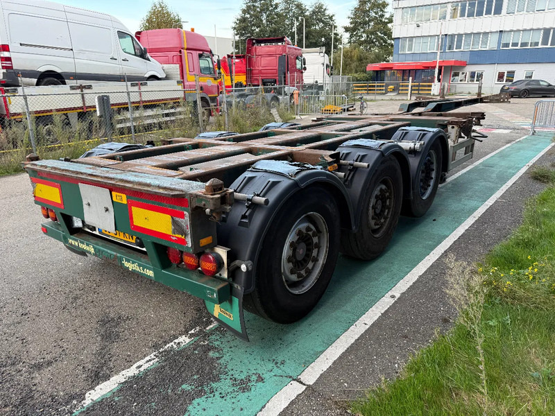 Pacton MULTICHASSIS - 3x EXTENDABLE! - Контейнеровоз/ Сменна каросерия полуремарке: снимка 4 Pacton MULTICHASSIS - 3x EXTENDABLE! - Контейнеровоз/ Сменна каросерия полуремарке: снимка 4