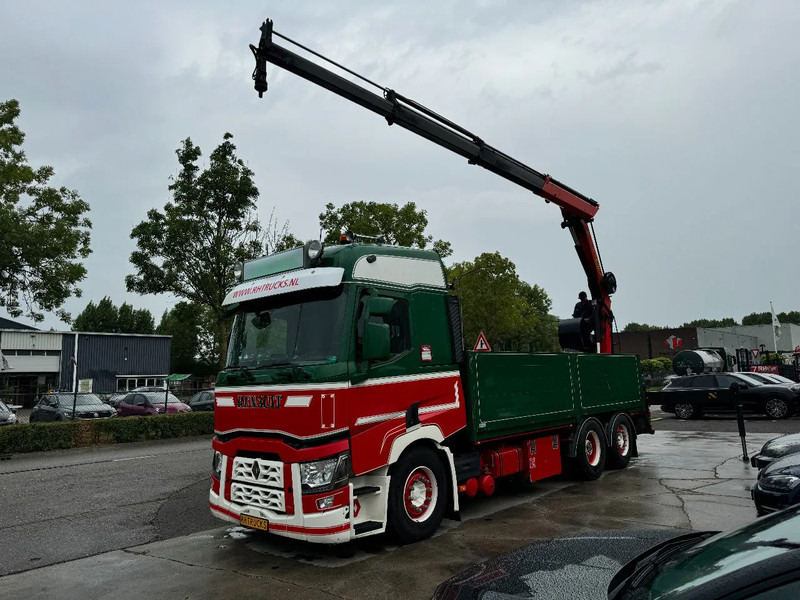 Renault T HIGH 520 6X2 EURO 6 + PALFINGER PK16002 ROTOR FUNCTION - Камион с кран: снимка 4 Renault T HIGH 520 6X2 EURO 6 + PALFINGER PK16002 ROTOR FUNCTION - Камион с кран: снимка 4