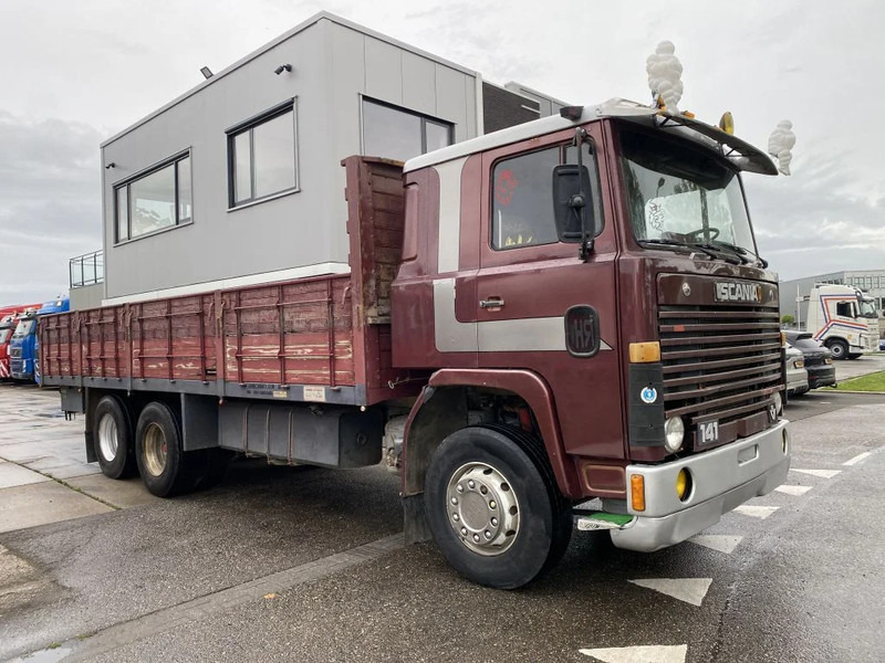 Scania LB141 V8 141 V8 - 6X2 - BOX 7,35 METER - Бордови камион: снимка 3 Scania LB141 V8 141 V8 - 6X2 - BOX 7,35 METER - Бордови камион: снимка 3