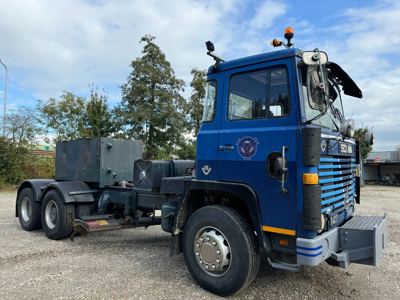 Scania LB141 V8 6X2 HUB REDUCTION - FULL STEEL SUSP. - MANUAL GEAR - Шаси кабина: снимка 3 Scania LB141 V8 6X2 HUB REDUCTION - FULL STEEL SUSP. - MANUAL GEAR - Шаси кабина: снимка 3