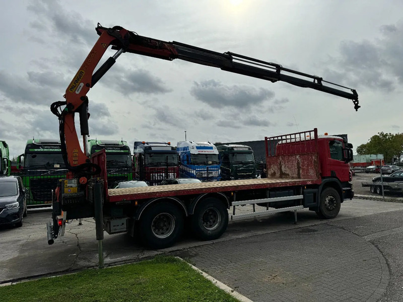 Камион с кран Scania P360 6X4 PALFINGER PK 20001-K + REMOTE CONTROL EURO 5: снимка 6