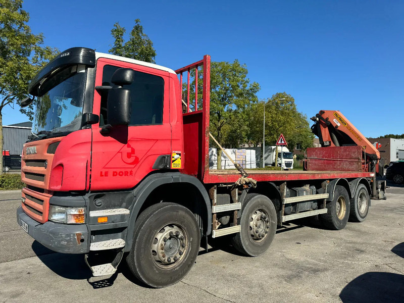 Лизинг на Scania P360 8X4 - EURO 5 + PALFINGER PK22002-EH + REMOTE Scania P360 8X4 - EURO 5 + PALFINGER PK22002-EH + REMOTE: снимка 13