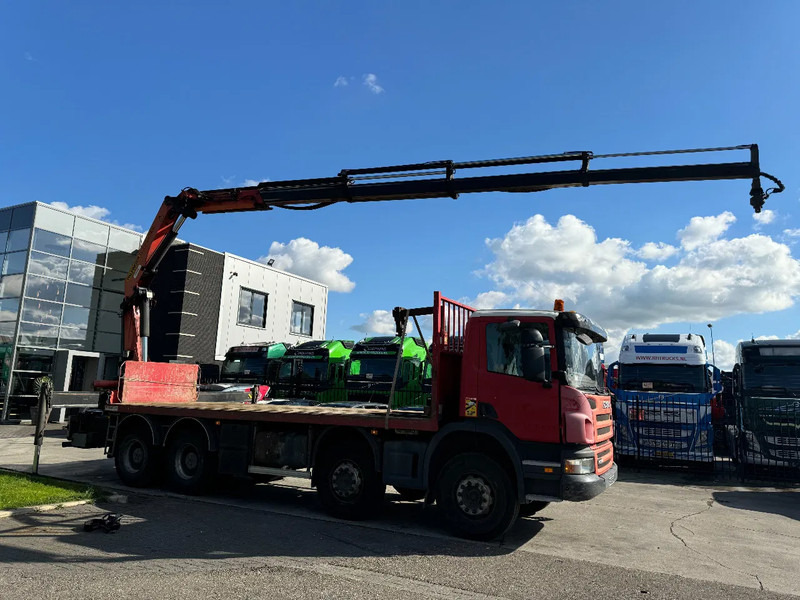 Scania P360 8X4 - EURO 5 + PALFINGER PK22002-EH + REMOTE - Бордови камион, Камион с кран: снимка 3 Scania P360 8X4 - EURO 5 + PALFINGER PK22002-EH + REMOTE - Бордови камион, Камион с кран: снимка 3