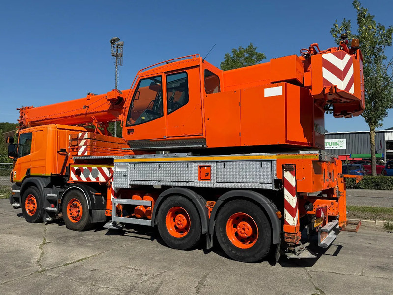 Scania P380 8X4 + FAUN HK40 + FLYJIB + BALLASTBL. 6,9 TON - 4.305 HOURS - Камион с кран: снимка 4 Scania P380 8X4 + FAUN HK40 + FLYJIB + BALLASTBL. 6,9 TON - 4.305 HOURS - Камион с кран: снимка 4