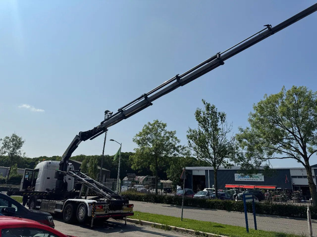 Scania R450 6X2 - EURO 6 + PALFINGER PK 32002-SH + REMO - Мултилифт с кука камион, Камион с кран: снимка 5 Scania R450 6X2 - EURO 6 + PALFINGER PK 32002-SH + REMO - Мултилифт с кука камион, Камион с кран: снимка 5