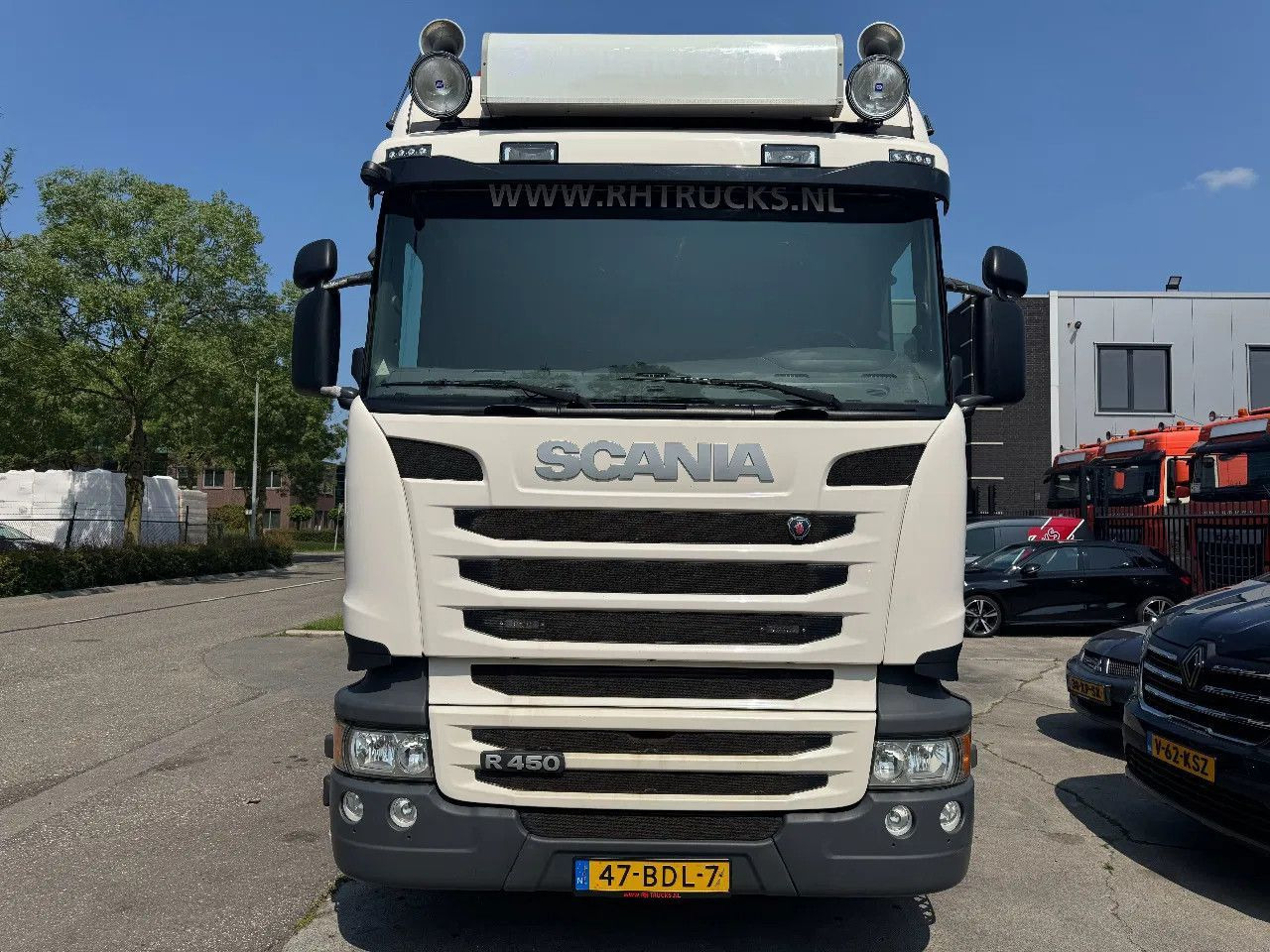Scania R450 6X2 - EURO 6 + PALFINGER PK 32002-SH + REMO - Мултилифт с кука камион, Камион с кран: снимка 2 Scania R450 6X2 - EURO 6 + PALFINGER PK 32002-SH + REMO - Мултилифт с кука камион, Камион с кран: снимка 2