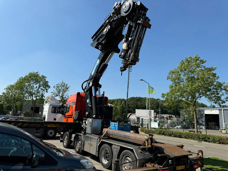 Камион с кран Scania R560 V8 8X2 + EFFER CRANE 1550 6S + FLYJIP 6XHYDR + REMOTE + WINCH: снимка 9 Камион с кран Scania R560 V8 8X2 + EFFER CRANE 1550 6S + FLYJIP 6XHYDR + REMOTE + WINCH: снимка 9