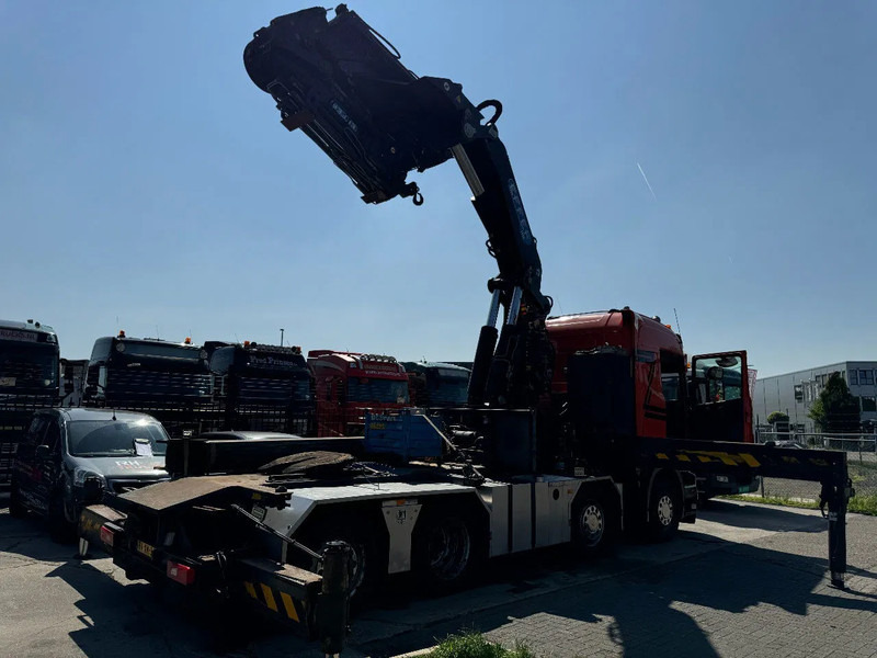 Камион с кран Scania R560 V8 8X2 + EFFER CRANE 1550 6S + FLYJIP 6XHYDR + REMOTE + WINCH: снимка 18 Камион с кран Scania R560 V8 8X2 + EFFER CRANE 1550 6S + FLYJIP 6XHYDR + REMOTE + WINCH: снимка 18