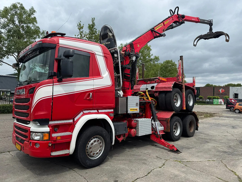 Scania R580 6X4 EPSILON S270L88 2 AXLE HANGER - Камион за дърва: снимка 4 Scania R580 6X4 EPSILON S270L88 2 AXLE HANGER - Камион за дърва: снимка 4