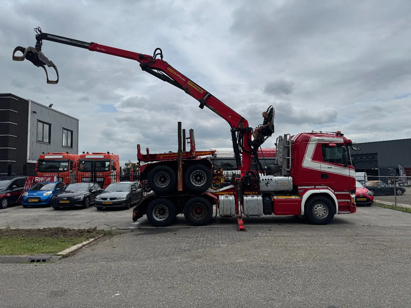 Scania R580 6X4 EPSILON S270L88 2 AXLE HANGER - Камион за дърва: снимка 2 Scania R580 6X4 EPSILON S270L88 2 AXLE HANGER - Камион за дърва: снимка 2
