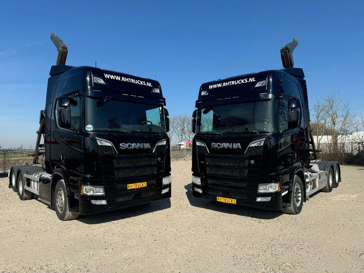 Scania R580 V8 6X2 VDL HOOK 20T RETARDER EURO 6 2 UNITS - Мултилифт с кука камион: снимка 1 Scania R580 V8 6X2 VDL HOOK 20T RETARDER EURO 6 2 UNITS - Мултилифт с кука камион: снимка 1