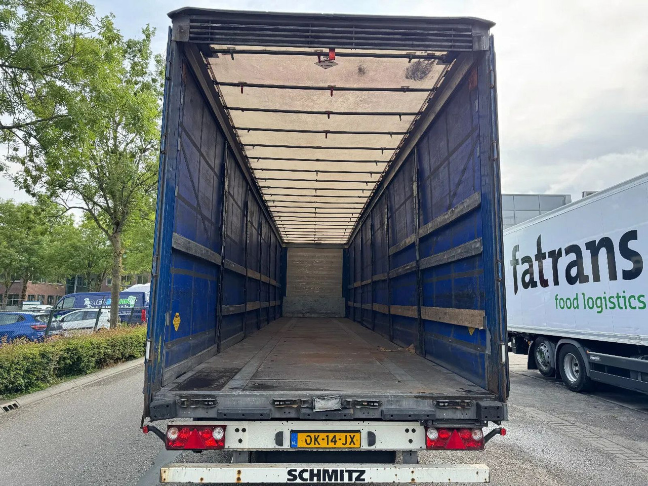 Брезентово полуремарке Schmitz Cargobull SCS 24/L - 3 AXLE SAF MEGA: снимка 6