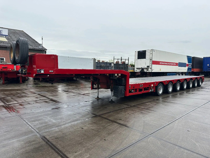 Stokota S7U.H5-01, 7 AXLE, 5 AXLE FORCED STEERING, 8, M EXTENDABLE, 1+2E LIFT AXLE - Нискорамна площадка полуремарке: снимка 1 Stokota S7U.H5-01, 7 AXLE, 5 AXLE FORCED STEERING, 8, M EXTENDABLE, 1+2E LIFT AXLE - Нискорамна площадка полуремарке: снимка 1