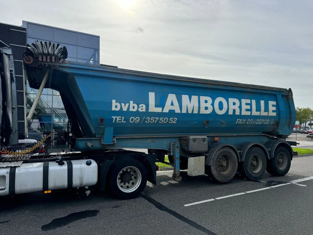 Turbo's Hoet KIPPER - 3 AXLE BPW + LIFTING AXLE - Брезентово полуремарке: снимка 1 Turbo's Hoet KIPPER - 3 AXLE BPW + LIFTING AXLE - Брезентово полуремарке: снимка 1