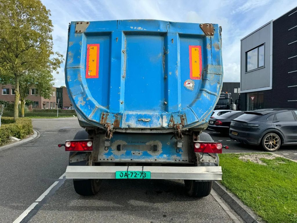 Turbo's Hoet KIPPER - 3 AXLE BPW + LIFTING AXLE - Брезентово полуремарке: снимка 3 Turbo's Hoet KIPPER - 3 AXLE BPW + LIFTING AXLE - Брезентово полуремарке: снимка 3