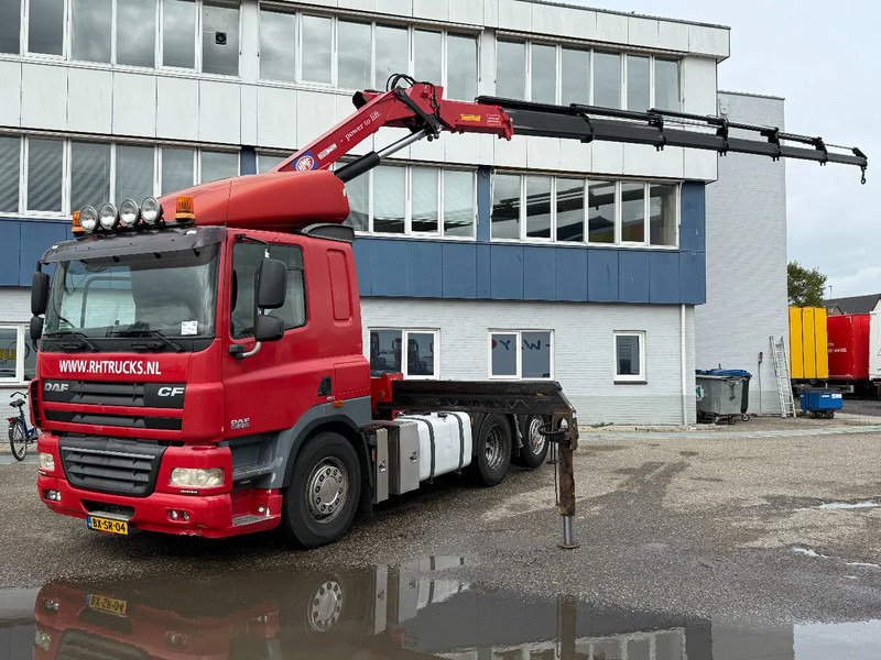 DAF CF 85.410 6X2 EURO 5 + HMF 3000K6 + REMOTE CONTROL - Влекач: снимка 2 DAF CF 85.410 6X2 EURO 5 + HMF 3000K6 + REMOTE CONTROL - Влекач: снимка 2