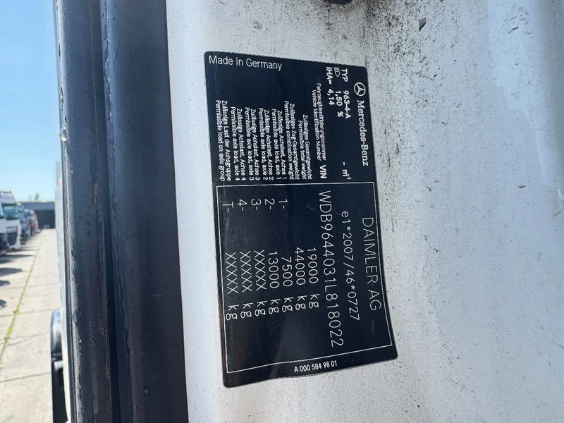 Влекач Mercedes-Benz Arocs 1939 4X2 EURO 6 HUB REDUCTION: снимка 15