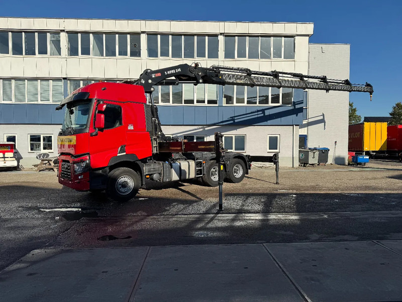 Renault C520 6X4 EURO 6 HIAB 548 E-6 + REMOTE CONTROL - Влекач: снимка 3 Renault C520 6X4 EURO 6 HIAB 548 E-6 + REMOTE CONTROL - Влекач: снимка 3