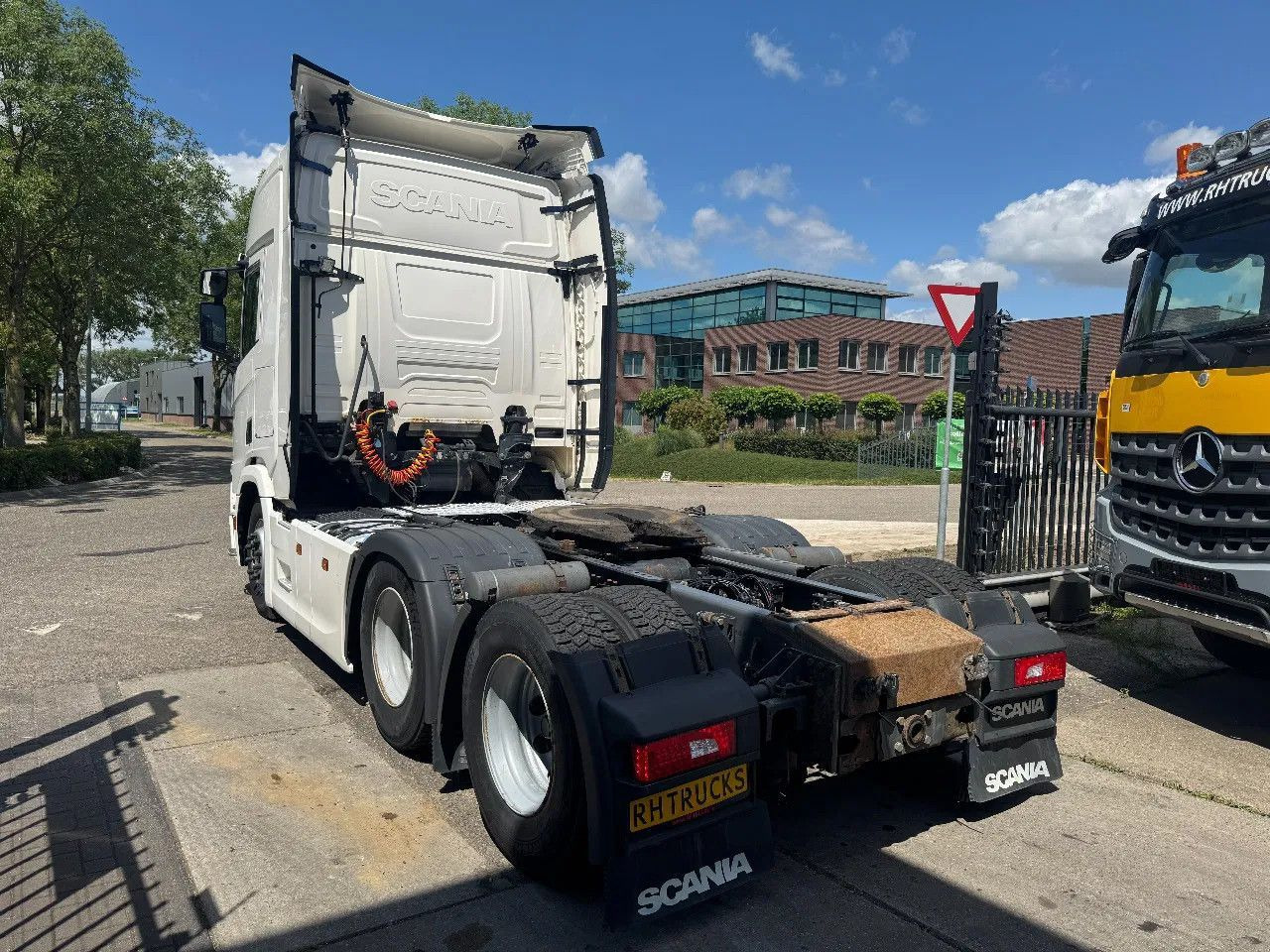 Влекач Scania R520 V8 NGS 6X4 EURO 6: снимка 6