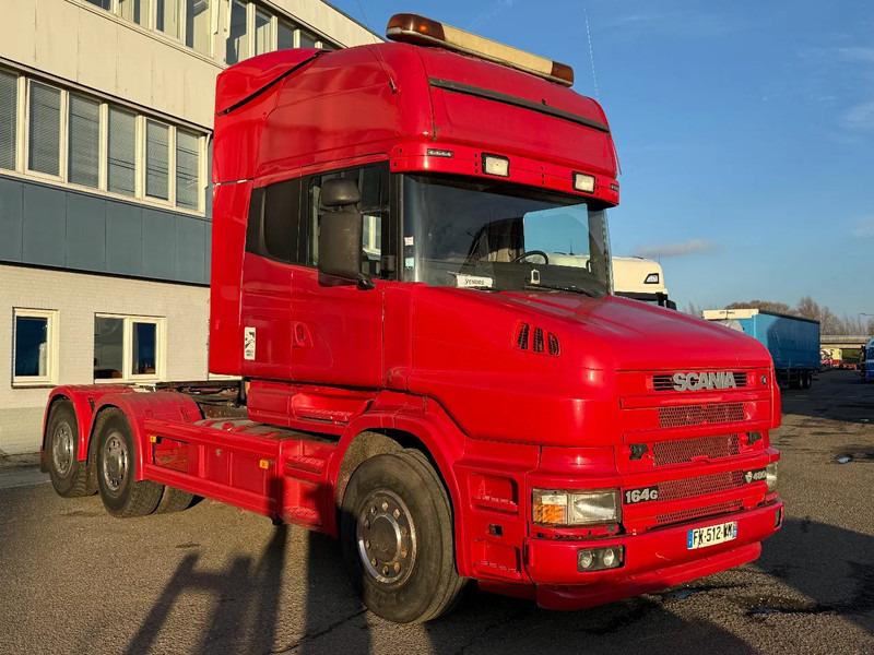 Scania T164-480 V8 6X4 + RETARDER - FULL STEEL SUSP. - BIG AXLES - EURO 3 - Влекач: снимка 3 Scania T164-480 V8 6X4 + RETARDER - FULL STEEL SUSP. - BIG AXLES - EURO 3 - Влекач: снимка 3