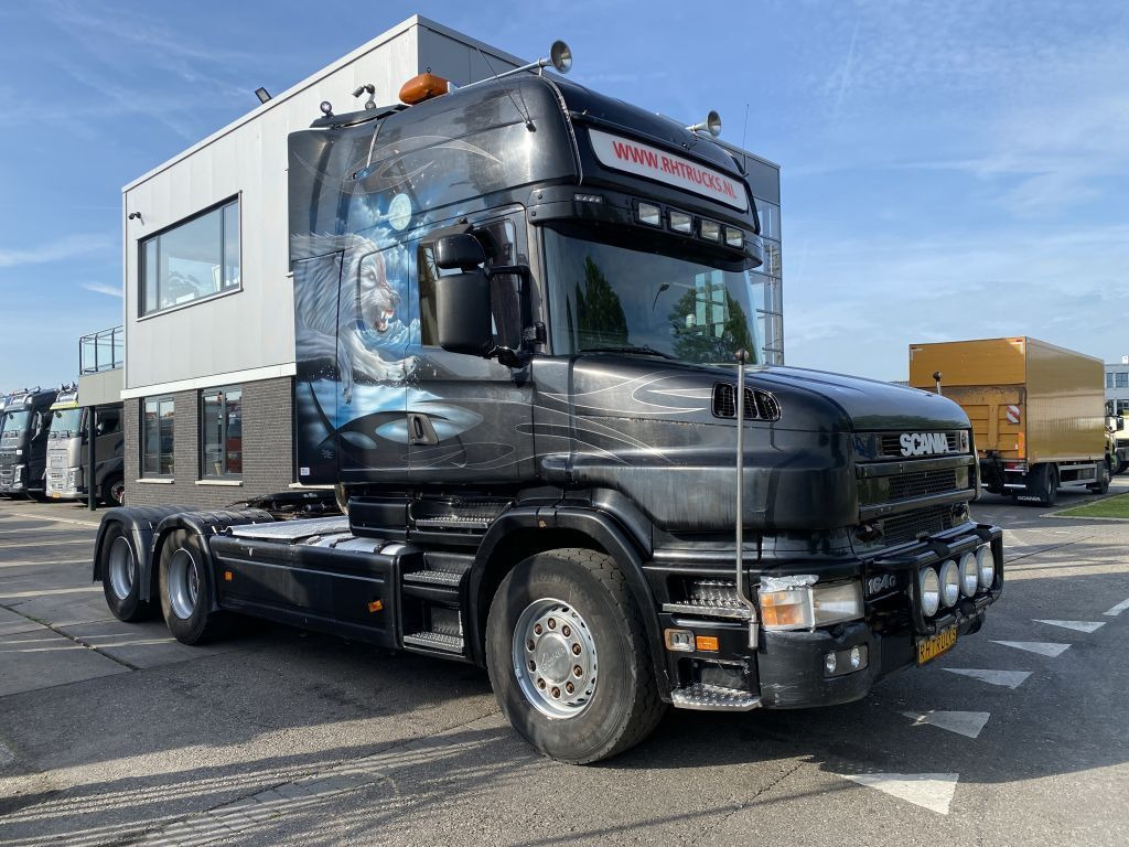 Scania T164-580 V8 6X2 + RETARDER + KIEPHYDRAULIEK - EU - Влекач: снимка 1 Scania T164-580 V8 6X2 + RETARDER + KIEPHYDRAULIEK - EU - Влекач: снимка 1