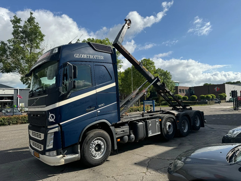 Volvo FH 500 8X2 EURO 6 + PALFINGER T22 HOOKLIFT - Мултилифт с кука камион: снимка 1 Volvo FH 500 8X2 EURO 6 + PALFINGER T22 HOOKLIFT - Мултилифт с кука камион: снимка 1