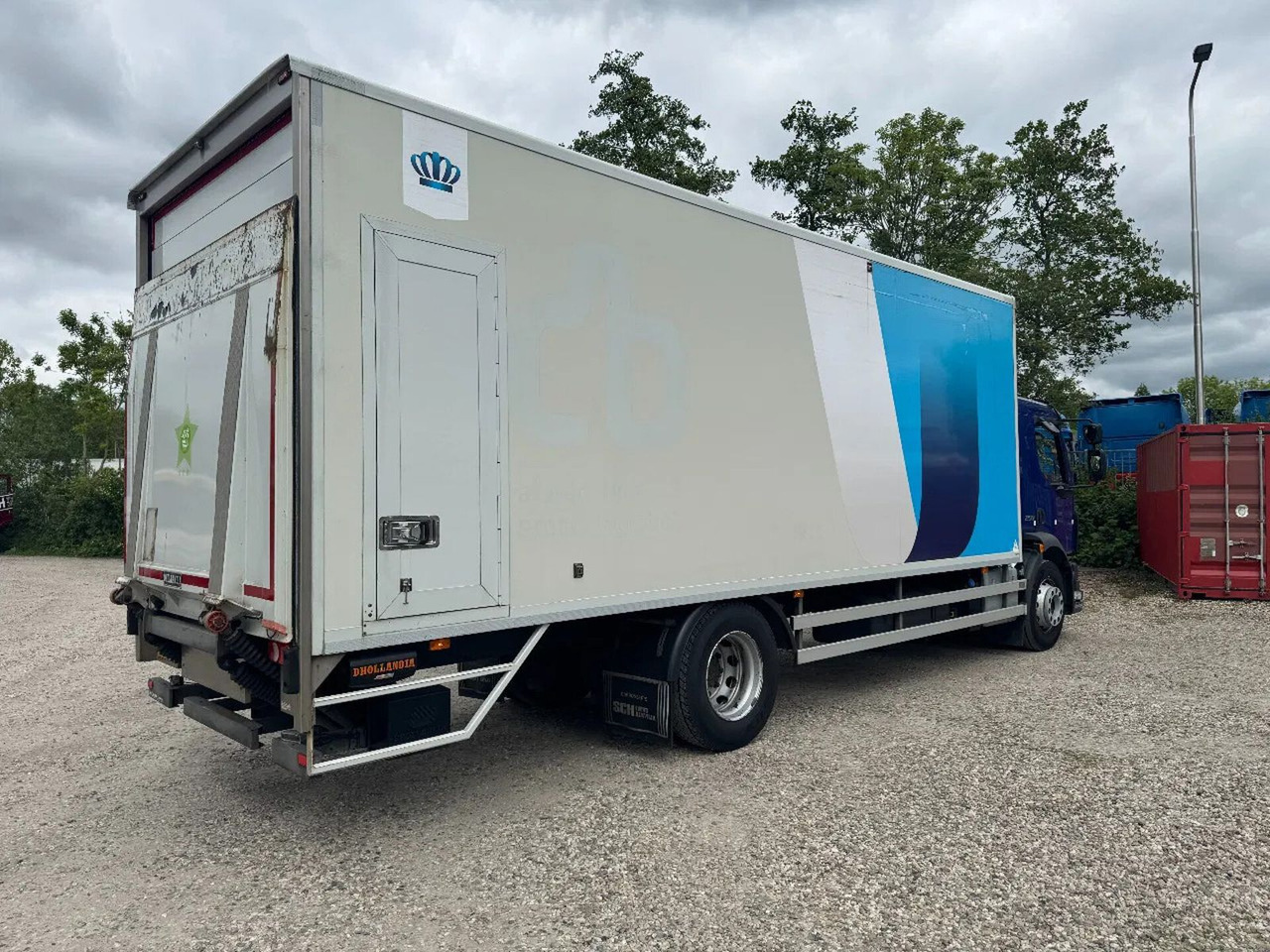 Камион фургон Volvo FL 250 4X2 3 UNITS CARGO LOCK + DHOLLANDIA LIFT: снимка 9