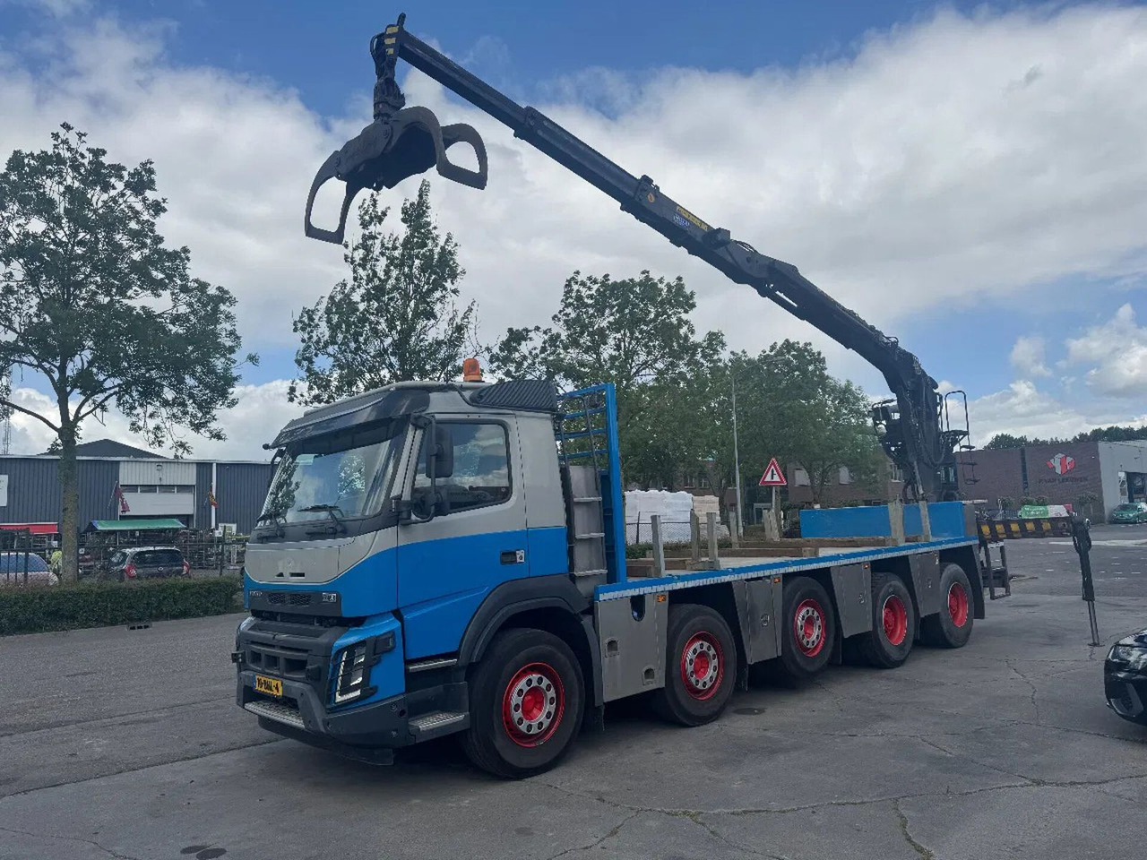 Volvo FMX 460 10X4 HIAB J2640ZT + HULTDINS GRIJPER HUB - Бордови камион, Камион с кран: снимка 1 Volvo FMX 460 10X4 HIAB J2640ZT + HULTDINS GRIJPER HUB - Бордови камион, Камион с кран: снимка 1