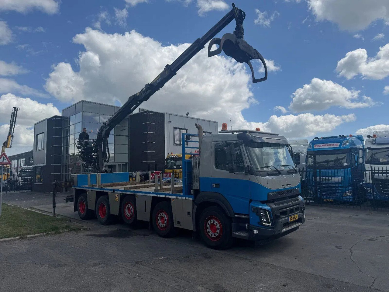 Volvo FMX 460 10X4 HIAB J2640ZT + HULTDINS GRIJPER HUB - Камион с кран: снимка 1 Volvo FMX 460 10X4 HIAB J2640ZT + HULTDINS GRIJPER HUB - Камион с кран: снимка 1