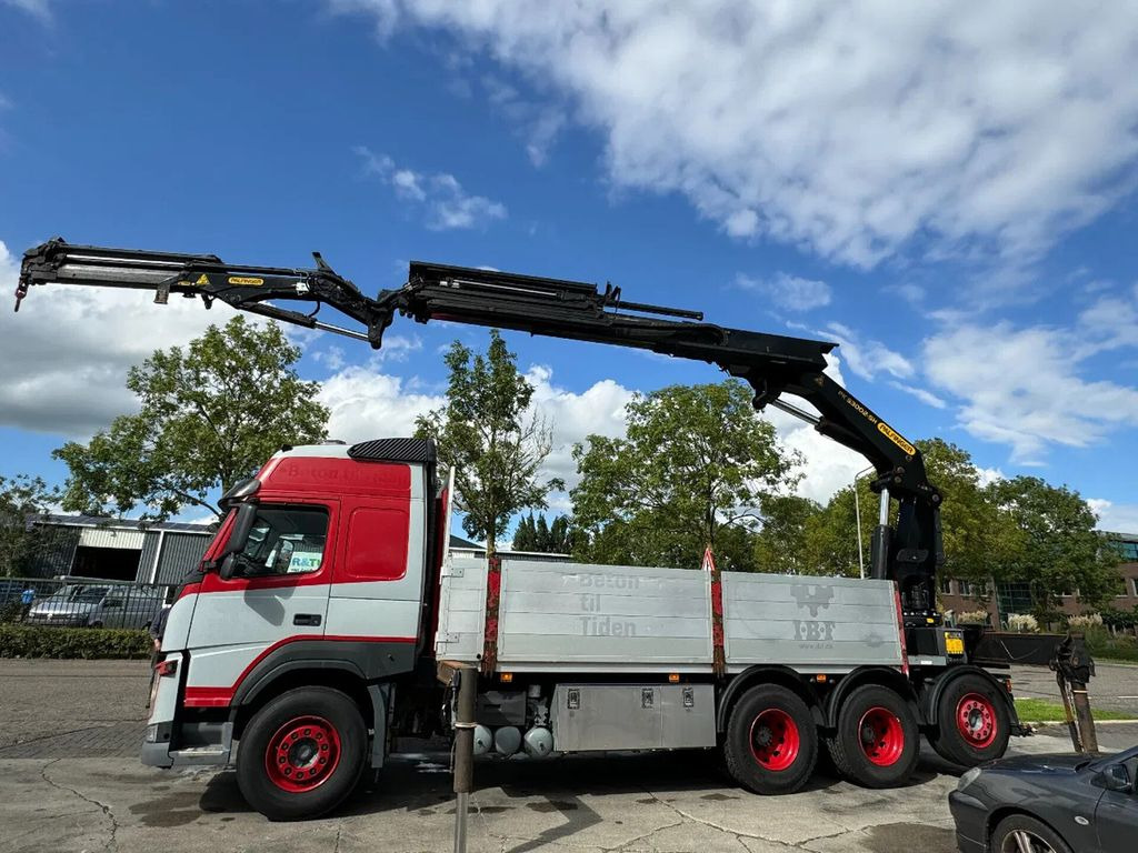 Volvo FMX 460 8X4 PALFINGER PK53002 + FLY JIP AN REMOT - Бордови камион, Камион с кран: снимка 1 Volvo FMX 460 8X4 PALFINGER PK53002 + FLY JIP AN REMOT - Бордови камион, Камион с кран: снимка 1
