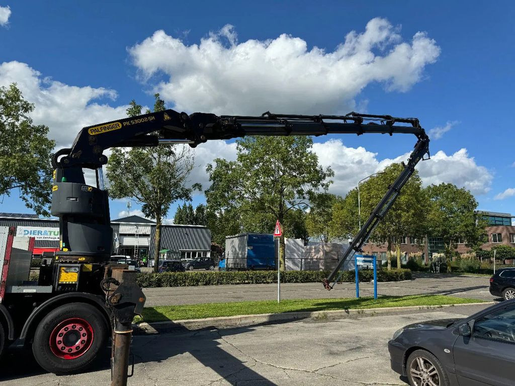 Volvo FMX 460 8X4 PALFINGER PK53002 + FLY JIP AN REMOT - Камион с кран, Бордови камион: снимка 3 Volvo FMX 460 8X4 PALFINGER PK53002 + FLY JIP AN REMOT - Камион с кран, Бордови камион: снимка 3